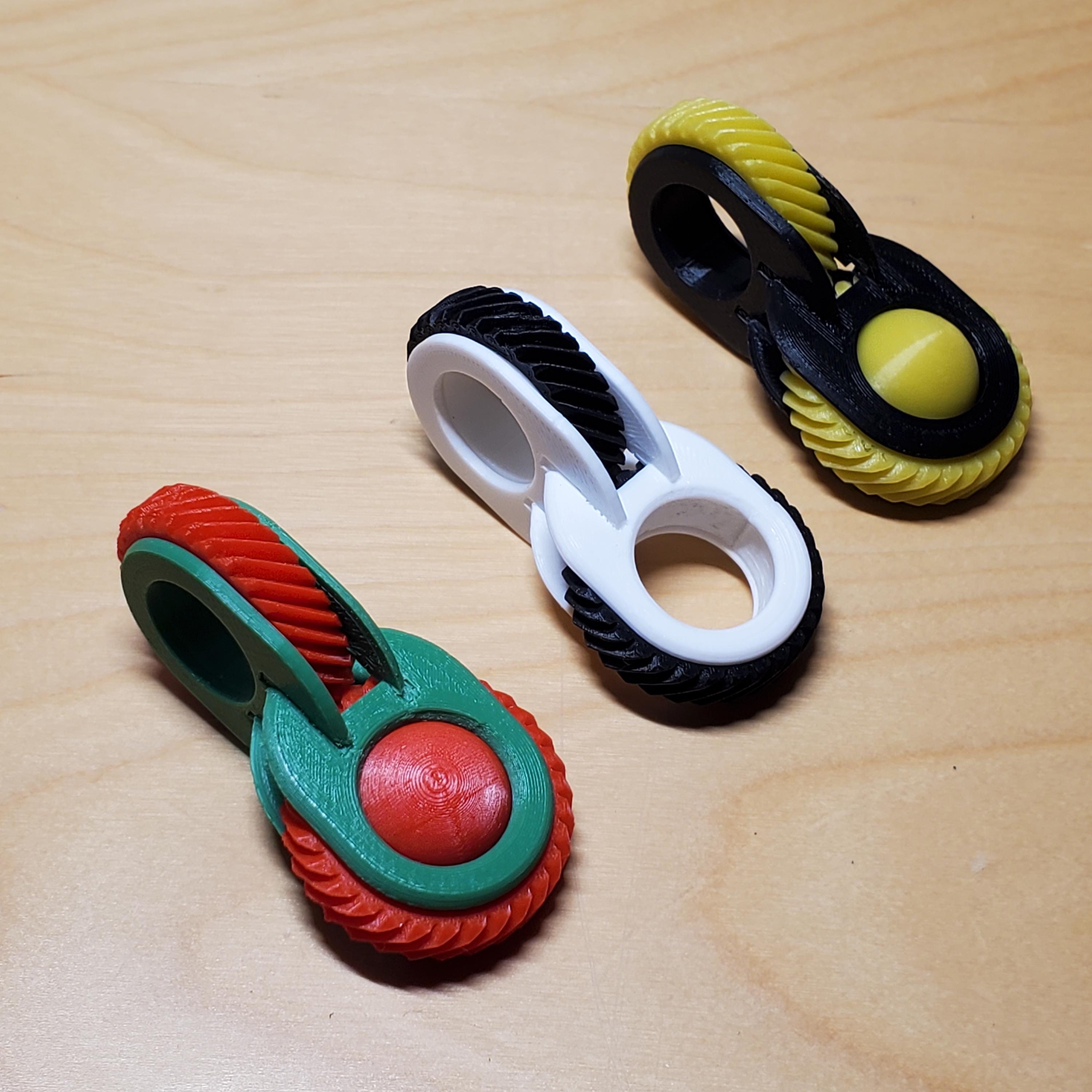 Fidget Gears - Portable, Small Ball and Gear Fidget Toy