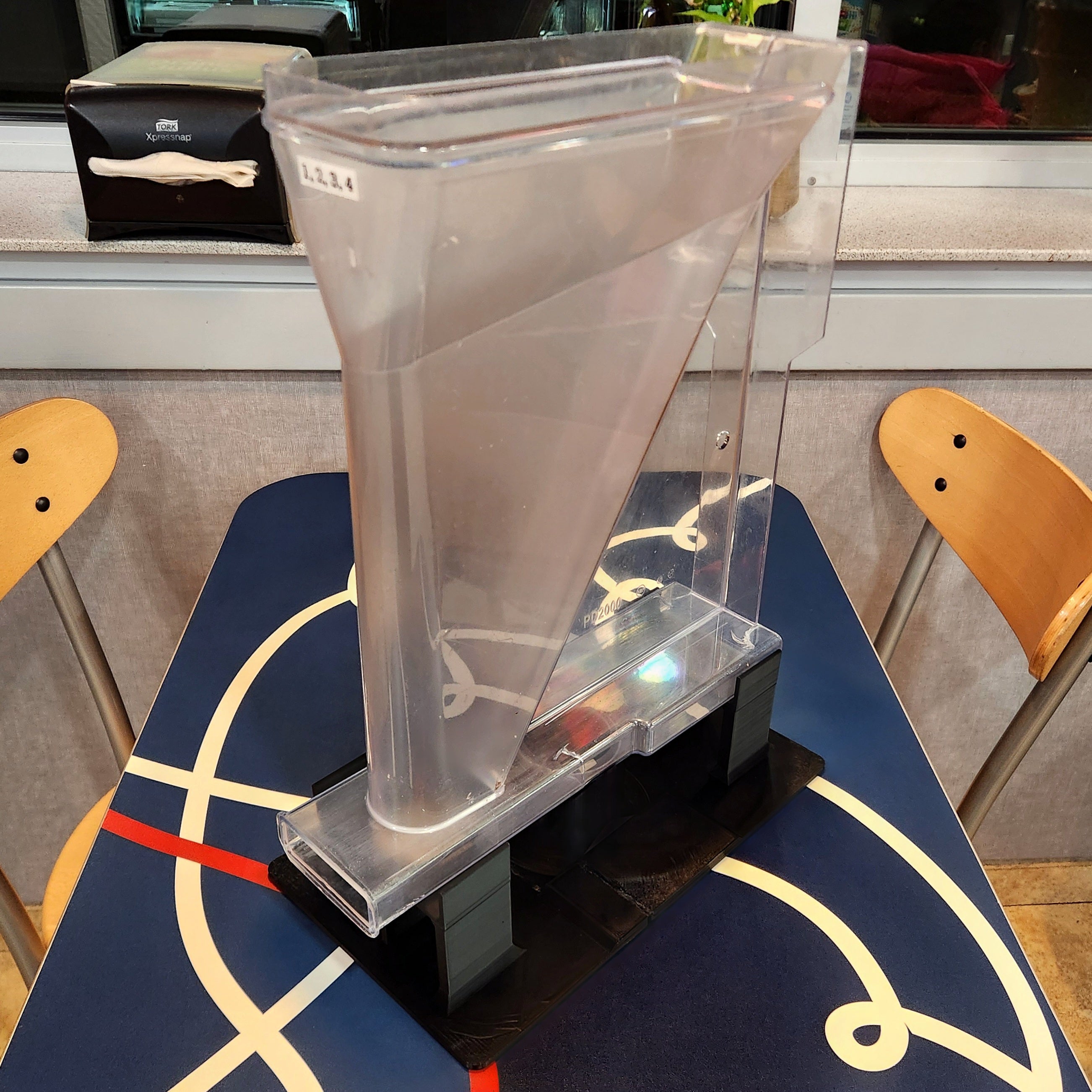 Topping Hopper Base Stand – Compatible with Dairy Queen® Ingredient Hoppers