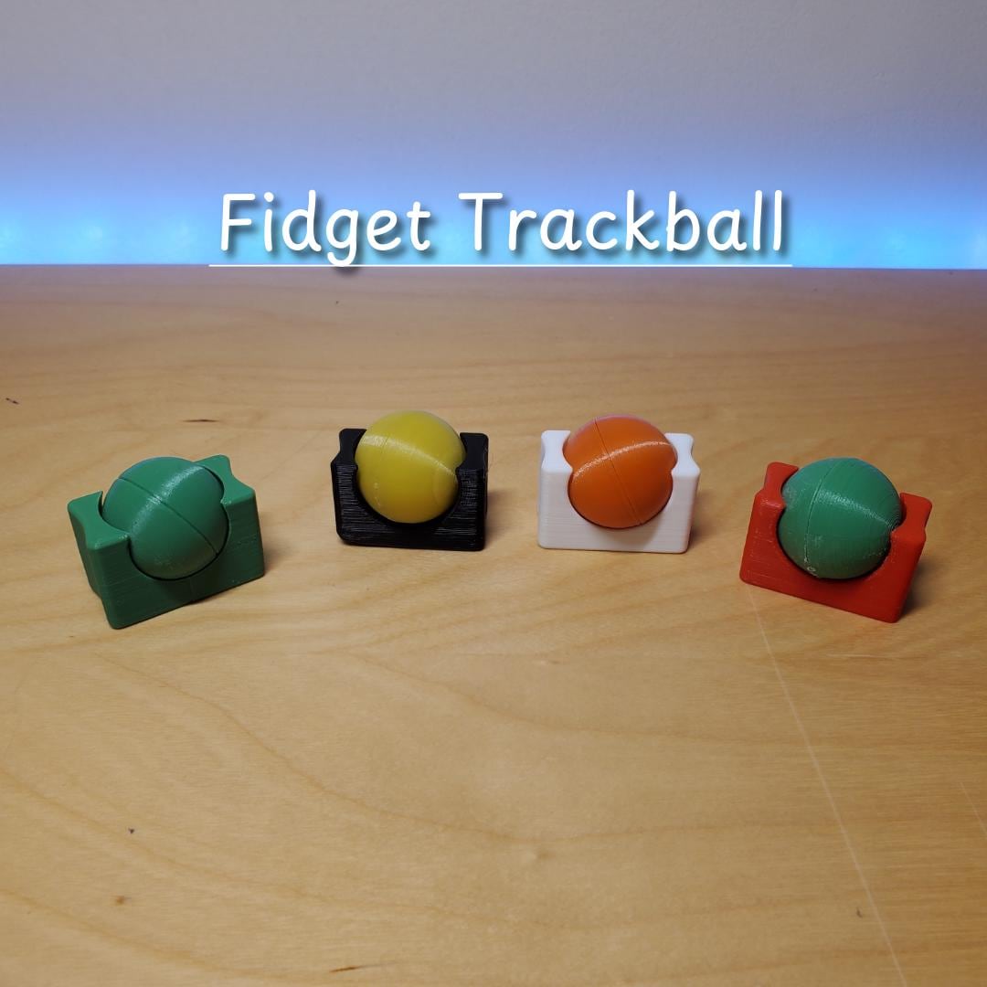 Fidget Trackball - Portable Handheld Fidget Toy
